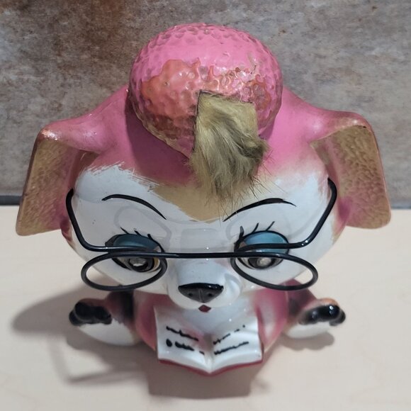 Vintage Lenticular Dog Figurine Made in Japan - Picture 4 of 15